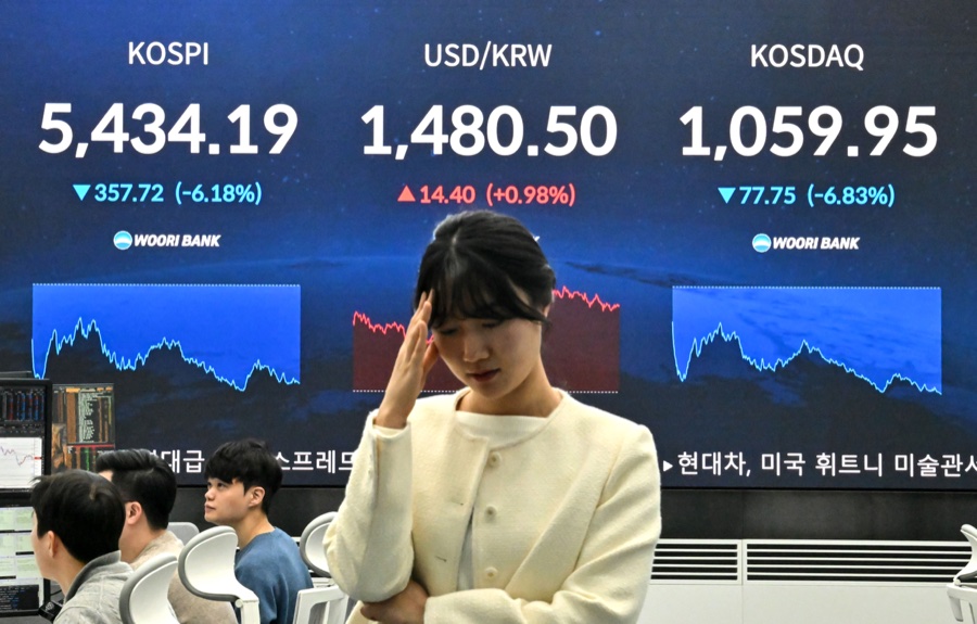 코스피 한 달에 840조 원 증발, 내 삼성전자 100주는 어떻게 됐나